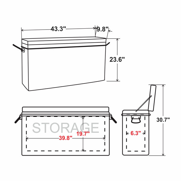 Sand & Stable Kent 2 Piece Wicker Trunk Set & Reviews Wayfair